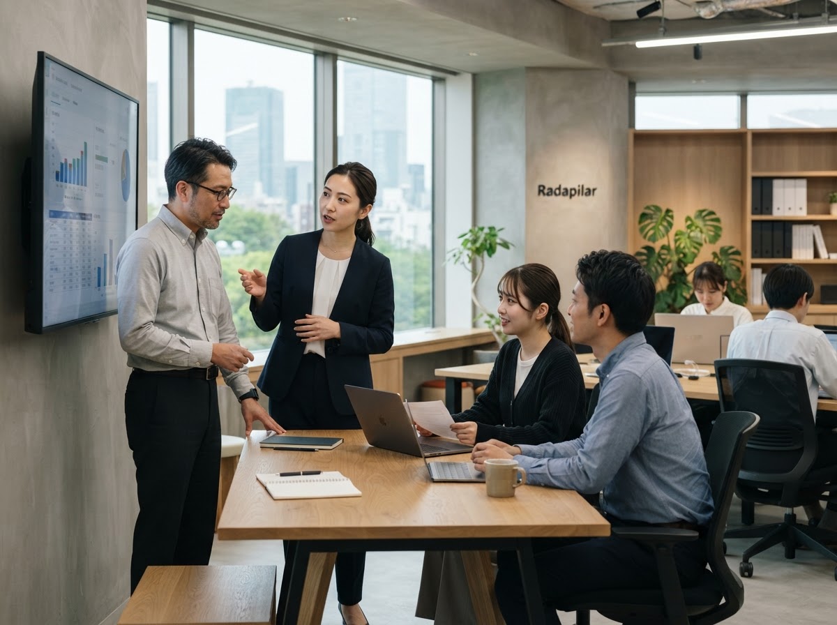 Radapilarの機能を活用する業務シーン